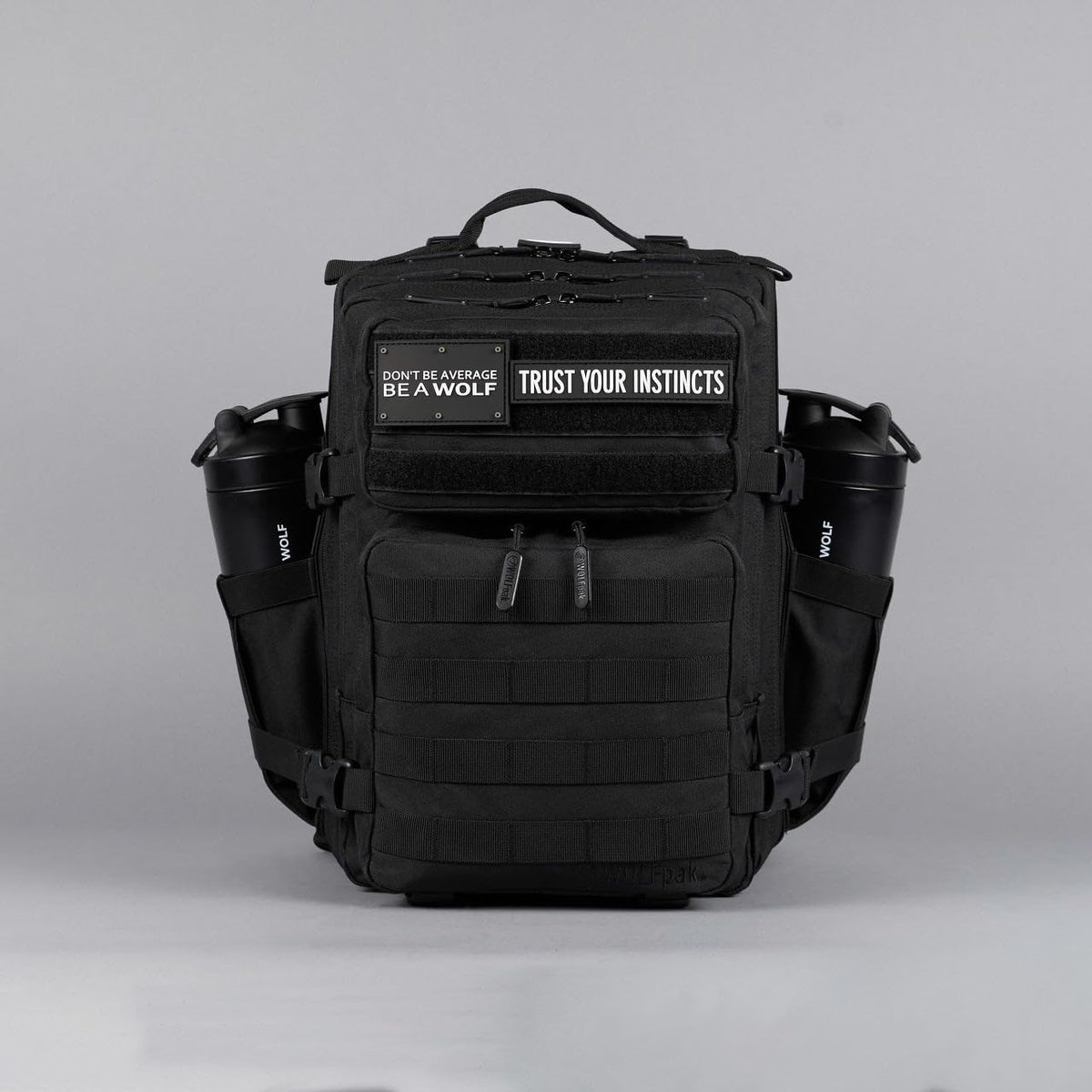 WOLFpak 25L Athletic Gym Backpack - Durable 1000D Waterproof Oxford Material with MOLLE Webbing, Laptop Pocket