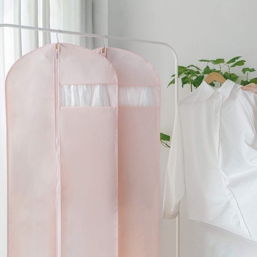 65-Inch Long Dress Garment Bags with Clear Window