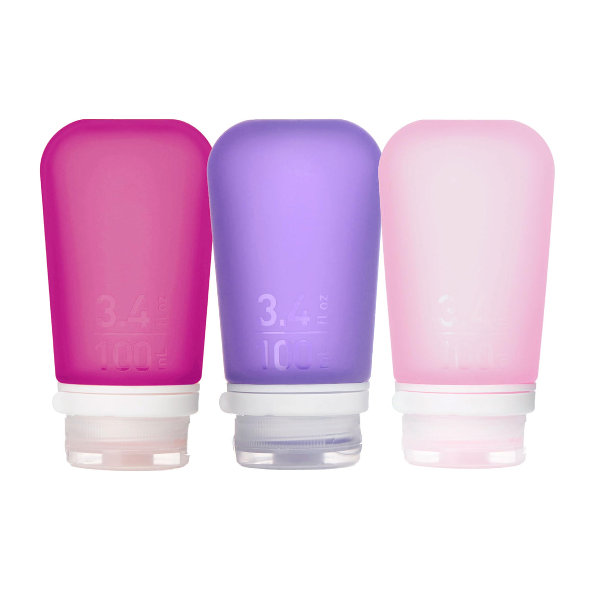 Refillable Silicone Travel Bottles 3-Pack