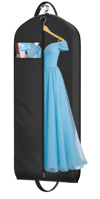 Gusseted Long Garment Bag for Dresses and Gowns