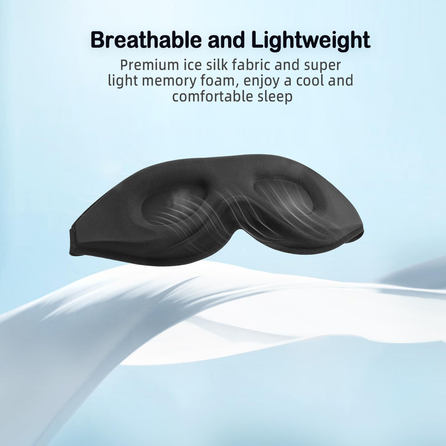 3D Contoured Sleep Mask for Side Sleepers