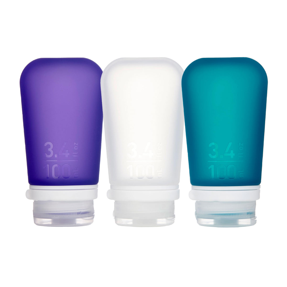 Refillable Silicone Travel Bottles 3-Pack