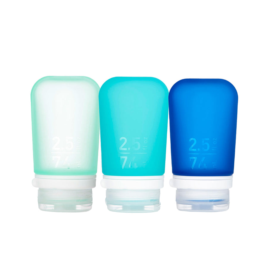 Refillable Silicone Travel Bottles 3-Pack