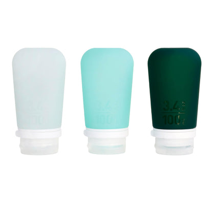 Refillable Silicone Travel Bottles 3-Pack