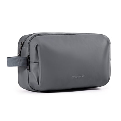 Water-Resistant Hanging Toiletry Bag with Full-Size Storage