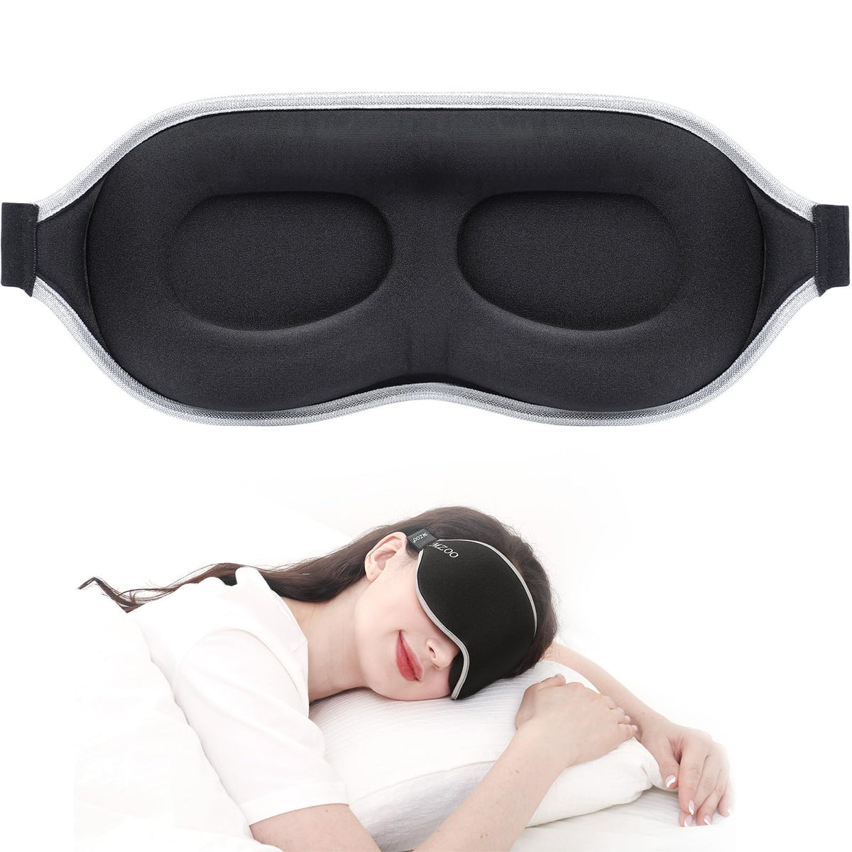 Light-Blocking Sleep Mask for Side Sleepers