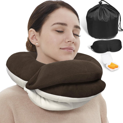 BUYUE Kids Chin Support Travel Neck Pillow