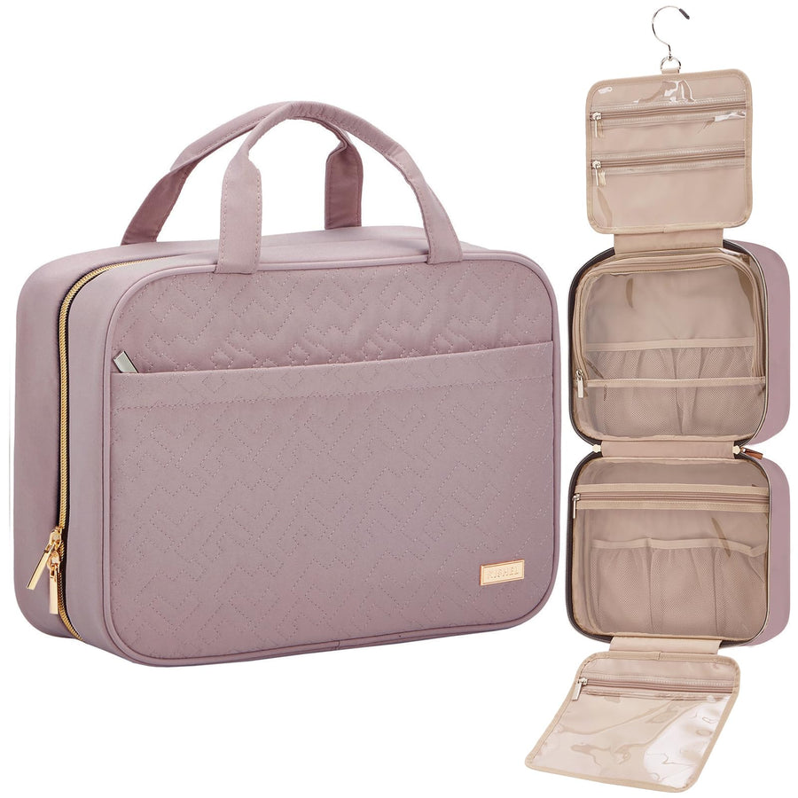 Hanging Travel Toiletry Bag for Full-Size Essentials