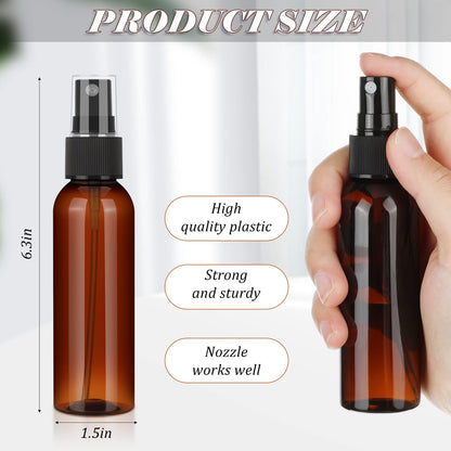 Nuogo 4 oz Refillable Travel Spray Bottles, 90 Pack