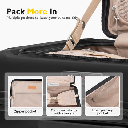 LEVEL8 Adventure Classic Carry on Luggage