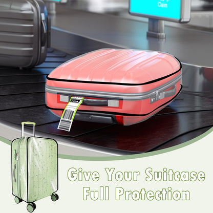 Thick Clear Protective Luggage Cover for Suitcases
