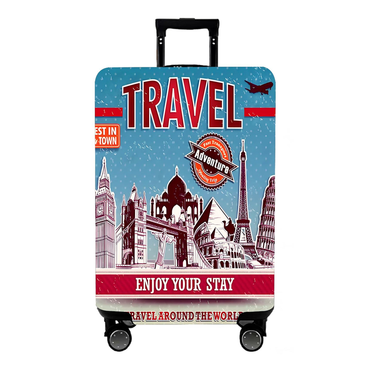 Protective Luggage Cover for 18–32 Inch Suitcases