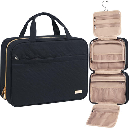 Hanging Travel Toiletry Bag for Full-Size Essentials