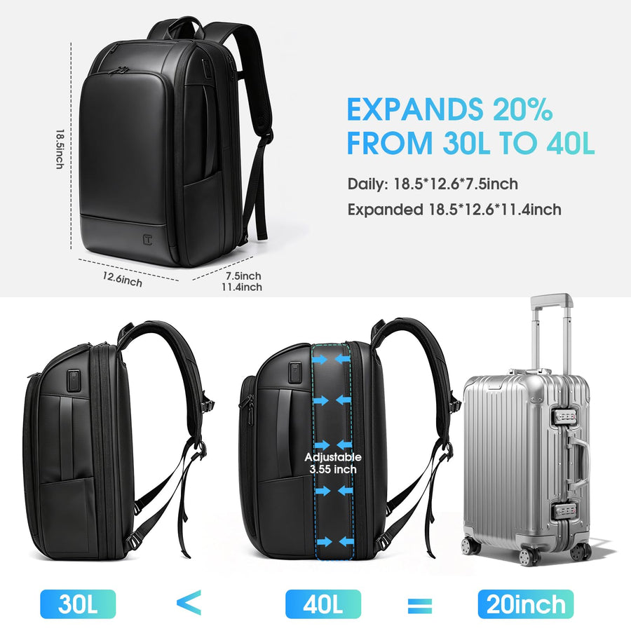 TANGCORLE Travel Backpack, 40L Carry On Laptop Backpack Collection