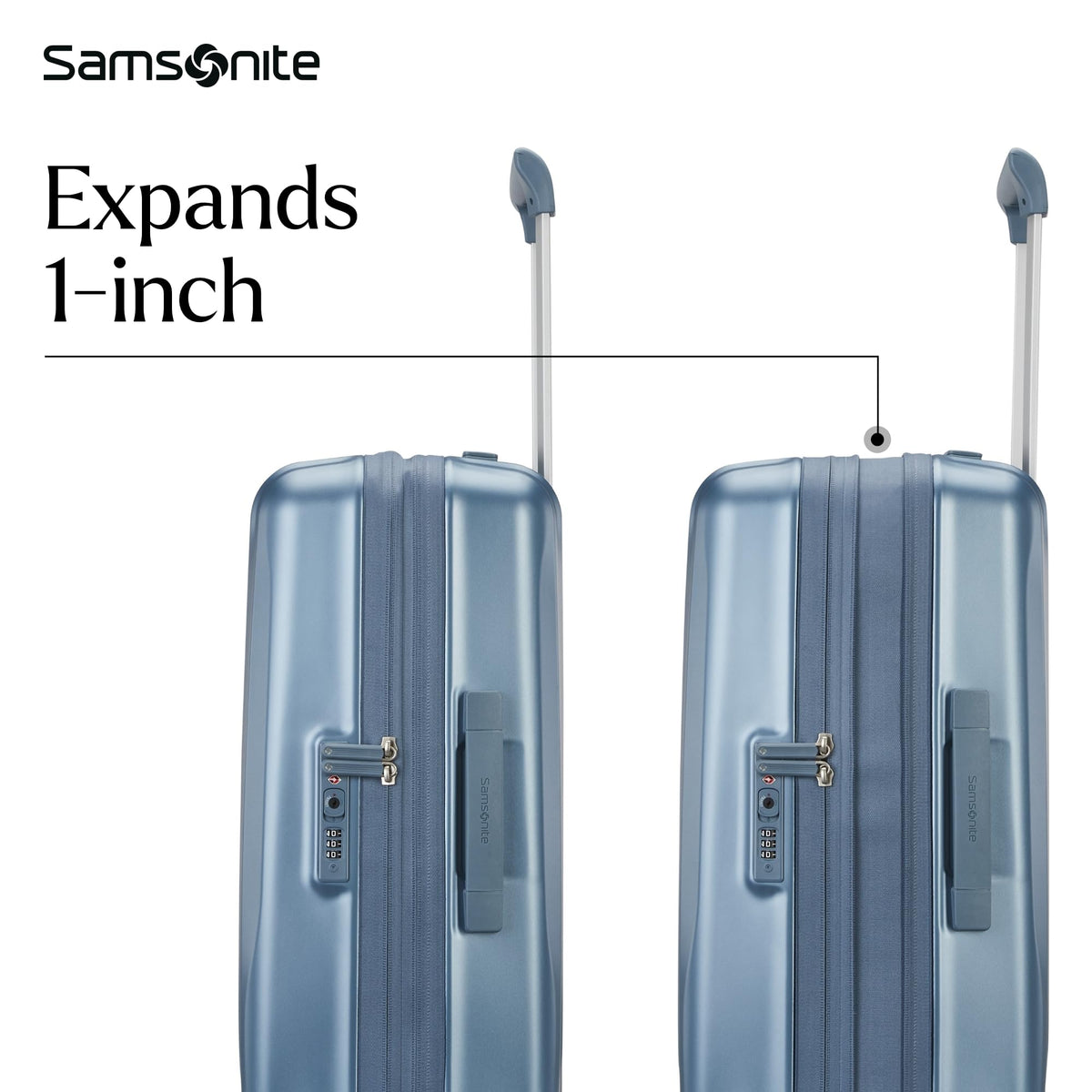 Samsonite UpLIFT Hardside Luggage with Spinner Wheels - Airline-Approved, TSA Lock, Adjustable Handle System - Polycarbonate Hard Suitcase for Ultra Lightweight Travel