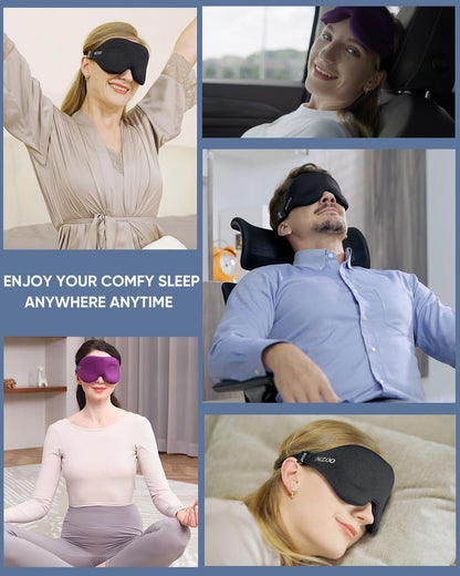 Light-Blocking Sleep Mask for Side Sleepers