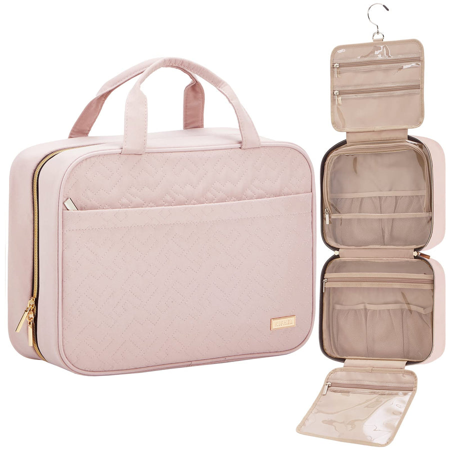 Hanging Travel Toiletry Bag for Full-Size Essentials
