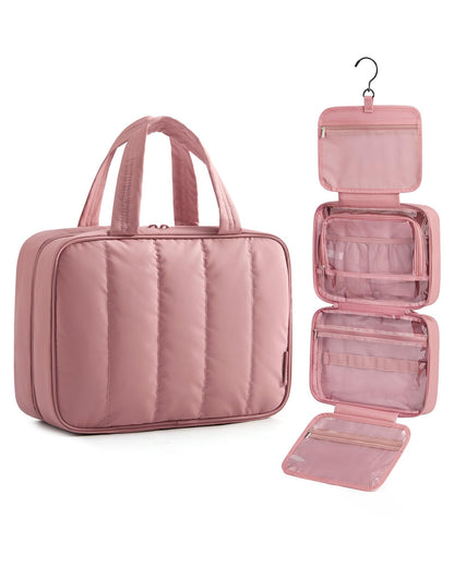 Waterproof Hanging Toiletry Bag for Full-Size Essentials