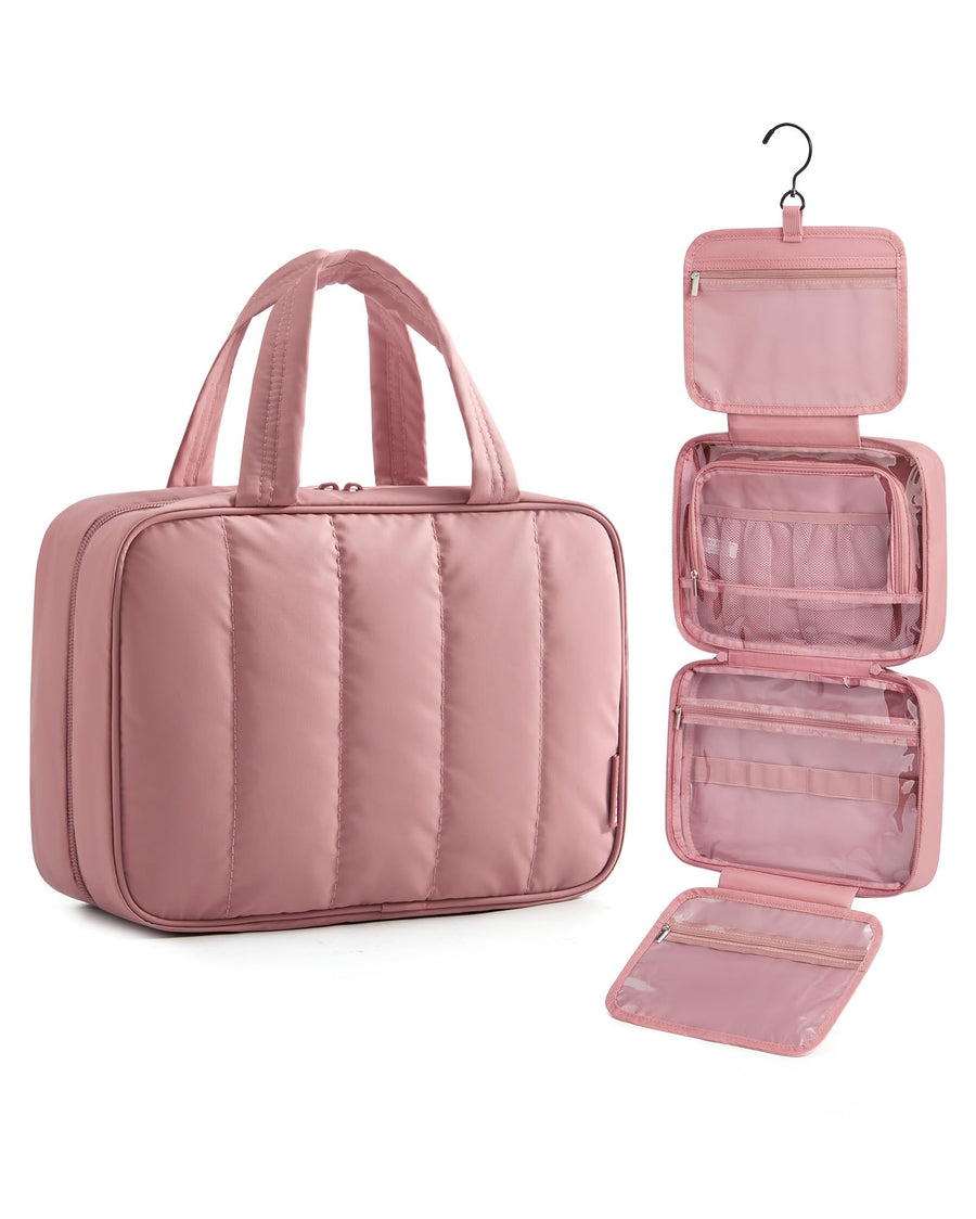 Waterproof Hanging Toiletry Bag for Full-Size Essentials