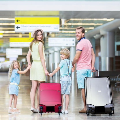 Thick Clear Protective Luggage Cover for Suitcases
