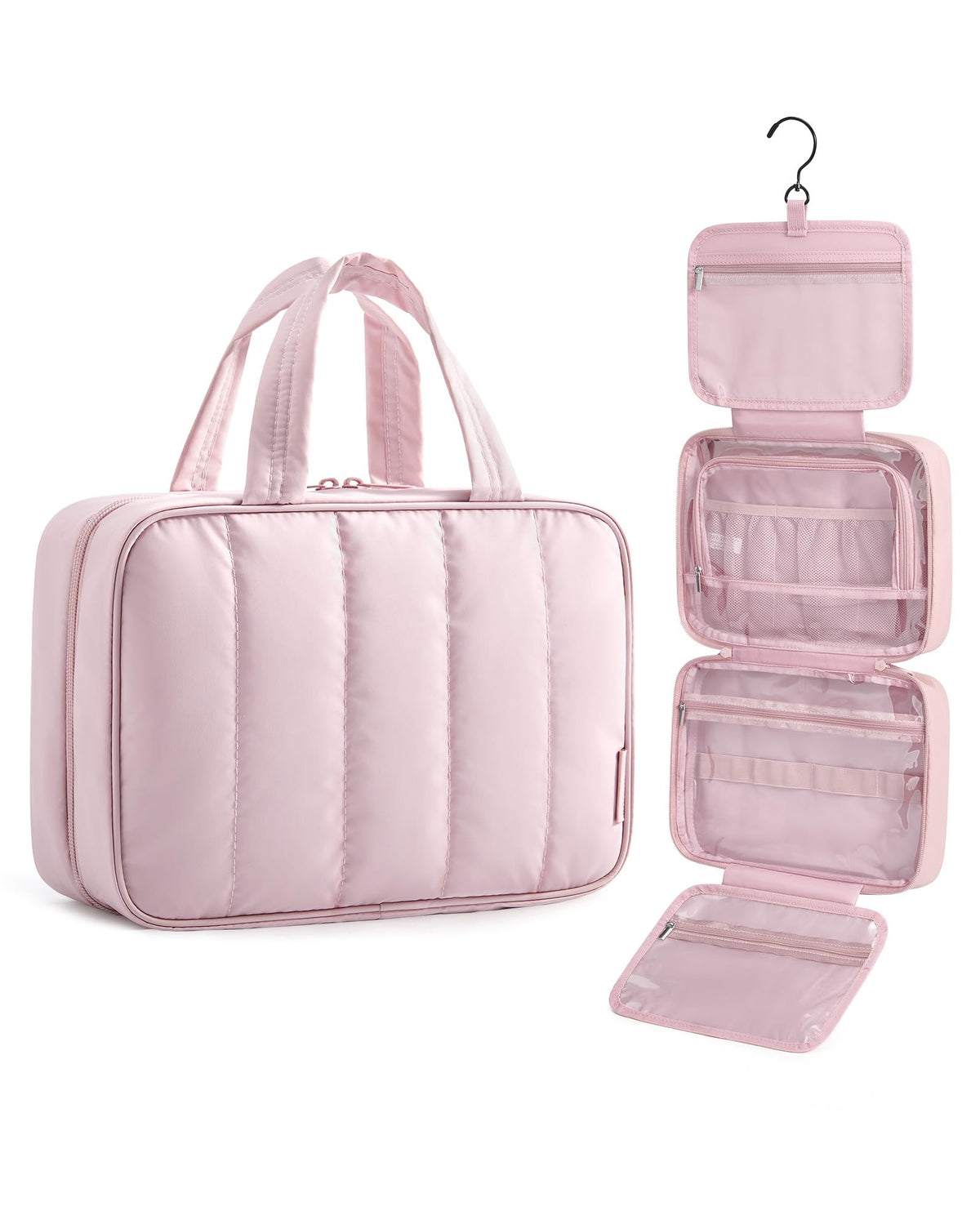 Waterproof Hanging Toiletry Bag for Full-Size Essentials