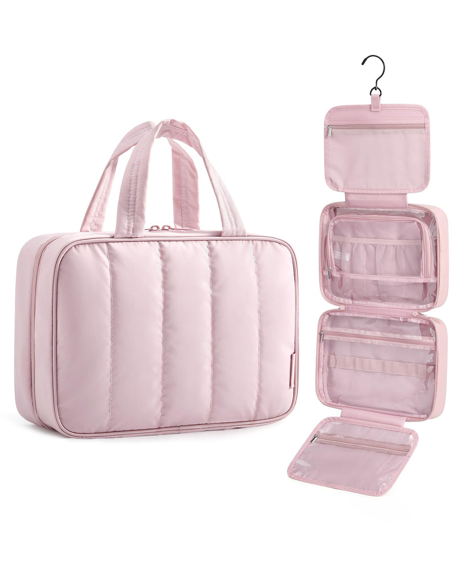 Waterproof Hanging Toiletry Bag for Full-Size Essentials