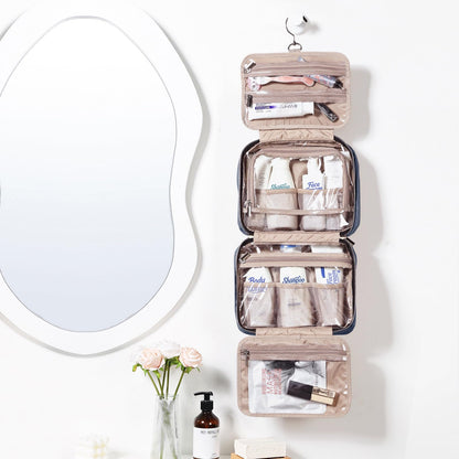 Hanging Travel Toiletry Bag for Full-Size Essentials