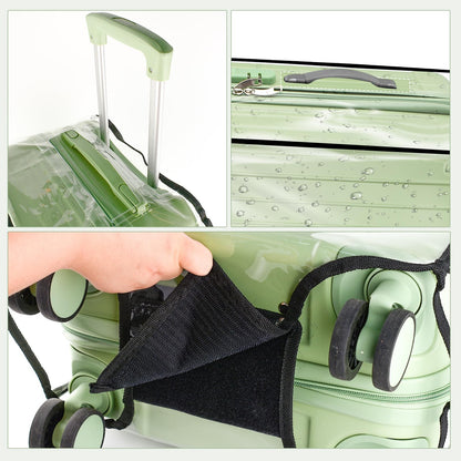 Thick Clear Protective Luggage Cover for Suitcases