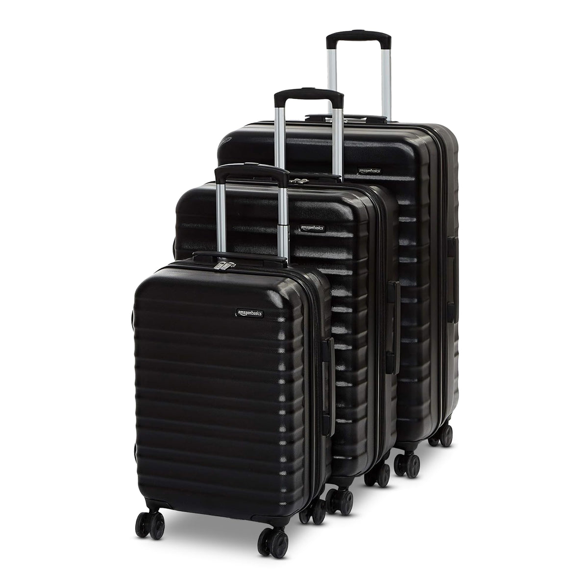 Amazon Basics Hardside Spinner, Carry-On, Expandable Suitcase Luggage with Wheels, 30-inch, 105L