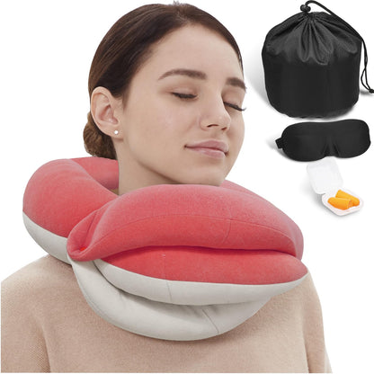 BUYUE Kids Chin Support Travel Neck Pillow