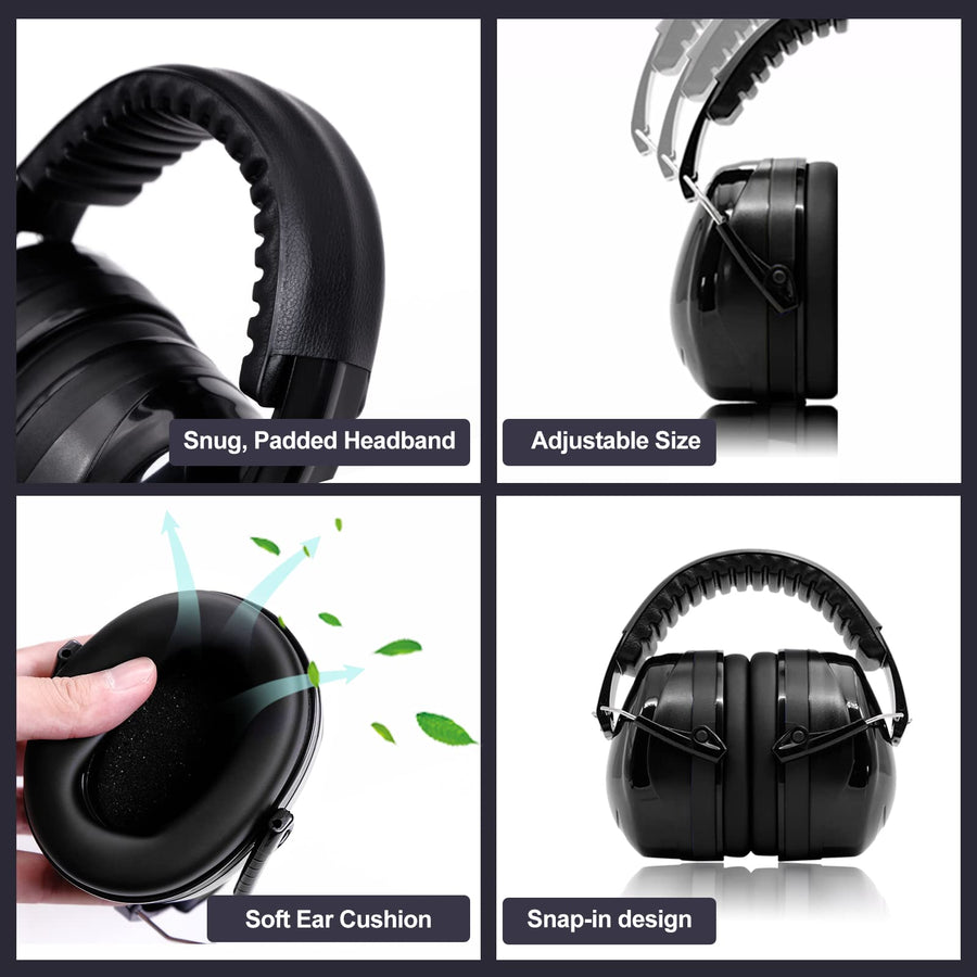 Hearing Protection Kit with Earmuffs and Earplugs