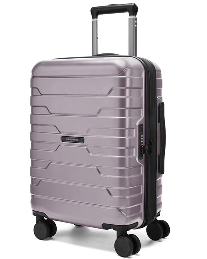 BAGSMART Carry On Luggage 22x14x9 Airline Approved with Spinner Wheels,Lightweight Luggage with TSA Lock,Expandable Hard Shell Carry On Suitcases for Men Women