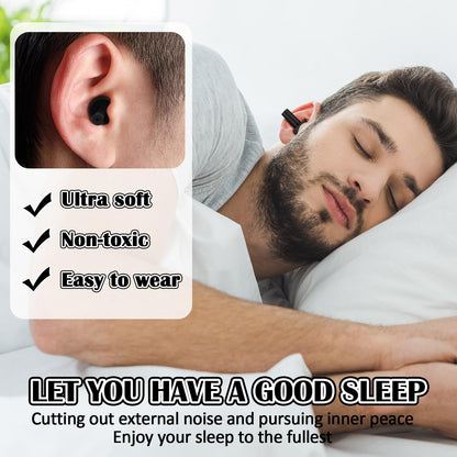 29dB Silicone Ear Plugs with Protective Carrying Case
