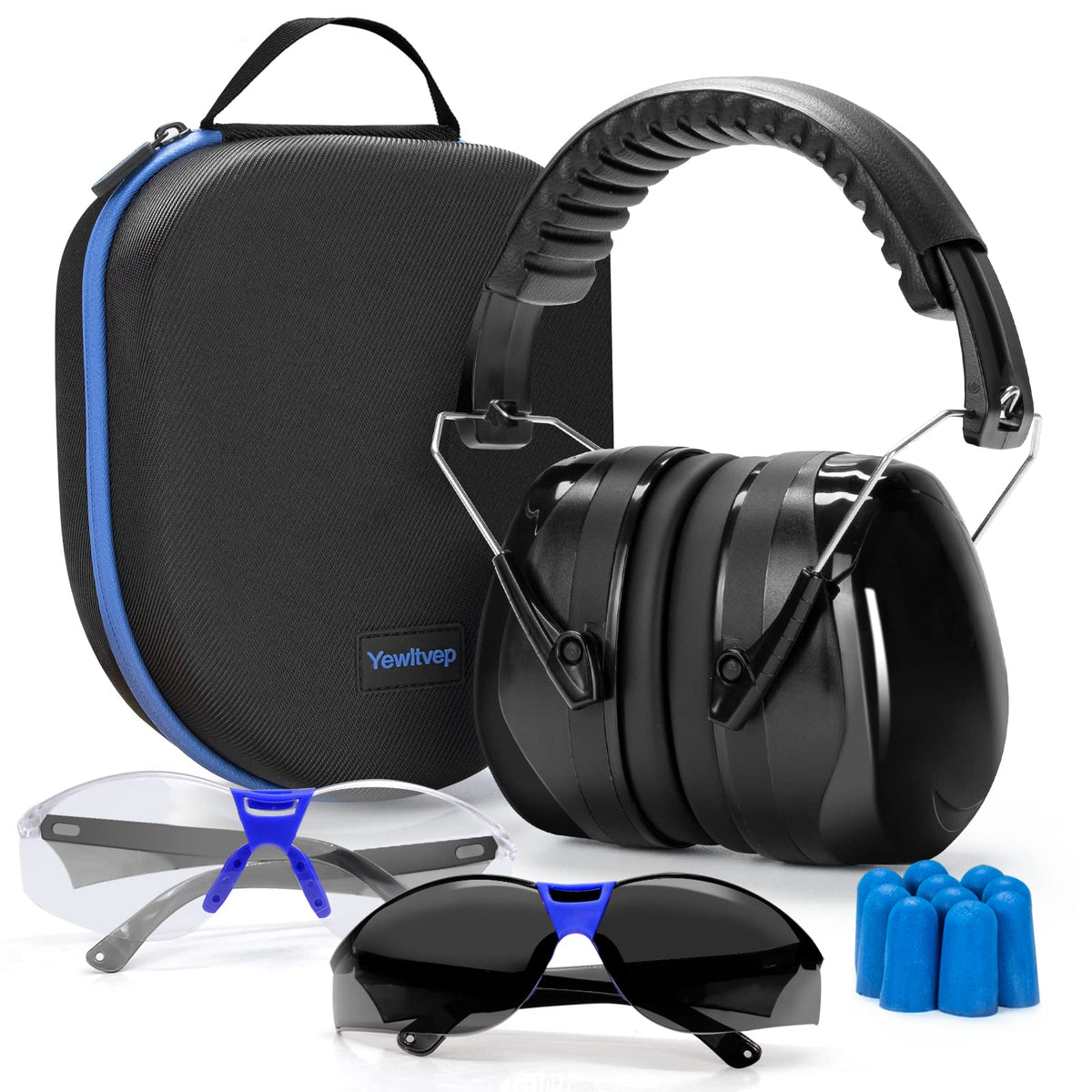 Hearing Protection Kit with Earmuffs and Earplugs