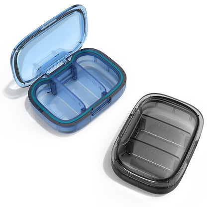 Moisture-Proof Travel Pill Case for Pocket or Purse