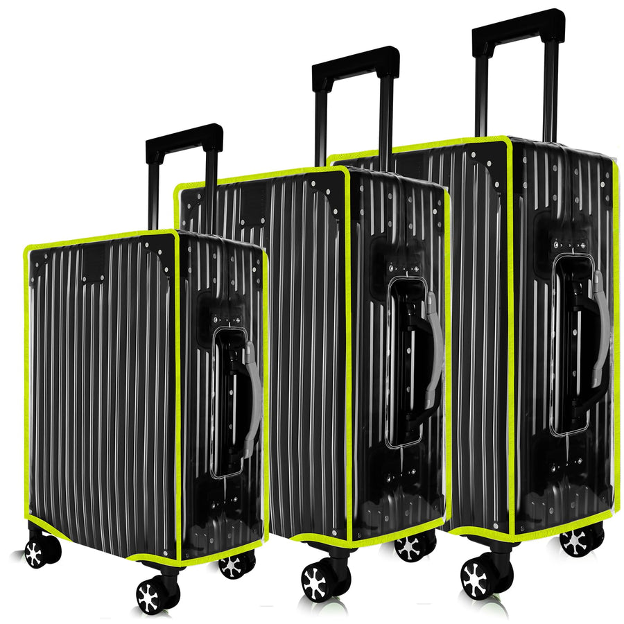 Thick Clear Protective Luggage Cover for Suitcases
