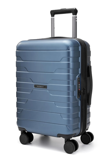 BAGSMART Carry On Luggage 22x14x9 Airline Approved with Spinner Wheels,Lightweight Luggage with TSA Lock,Expandable Hard Shell Carry On Suitcases for Men Women