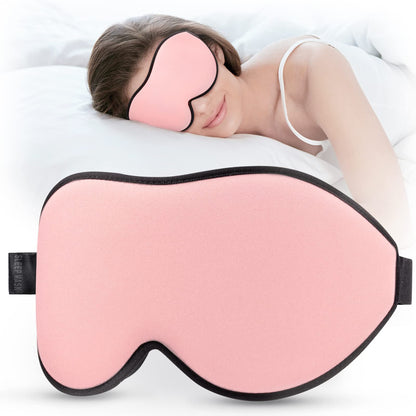 3D Contoured Sleep Mask for Side Sleepers