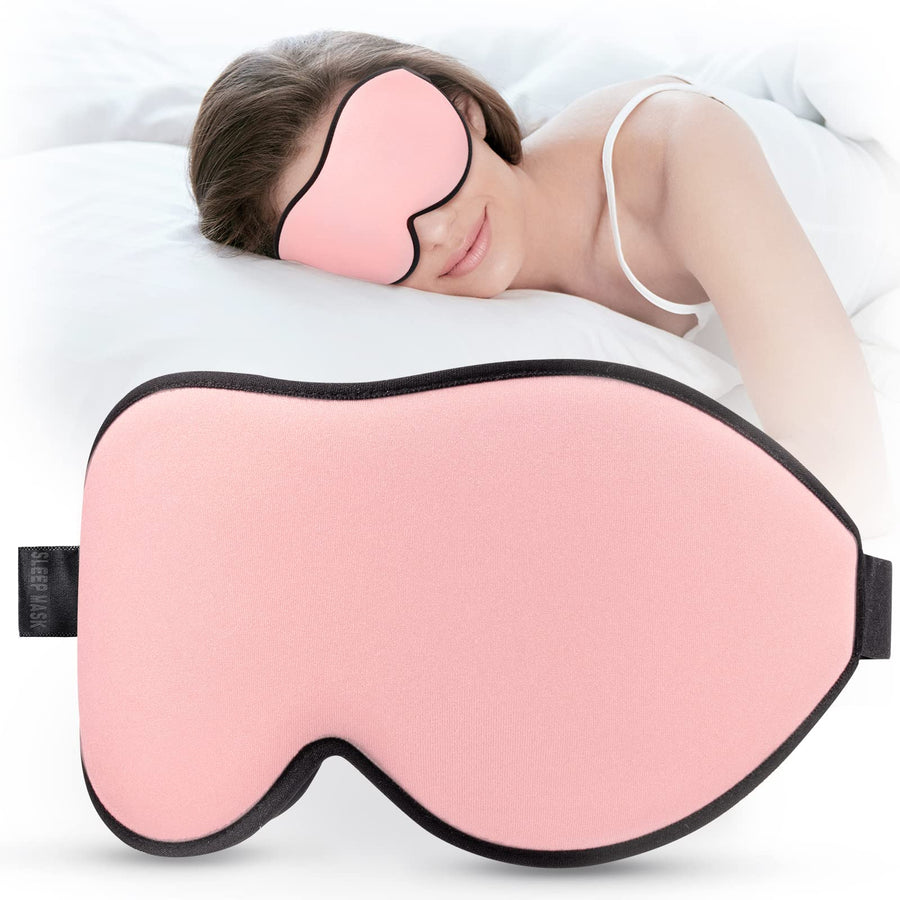 3D Contoured Sleep Mask for Side Sleepers