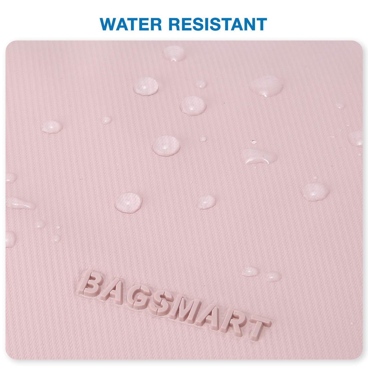 Water-Resistant Hanging Toiletry Bag with Full-Size Storage