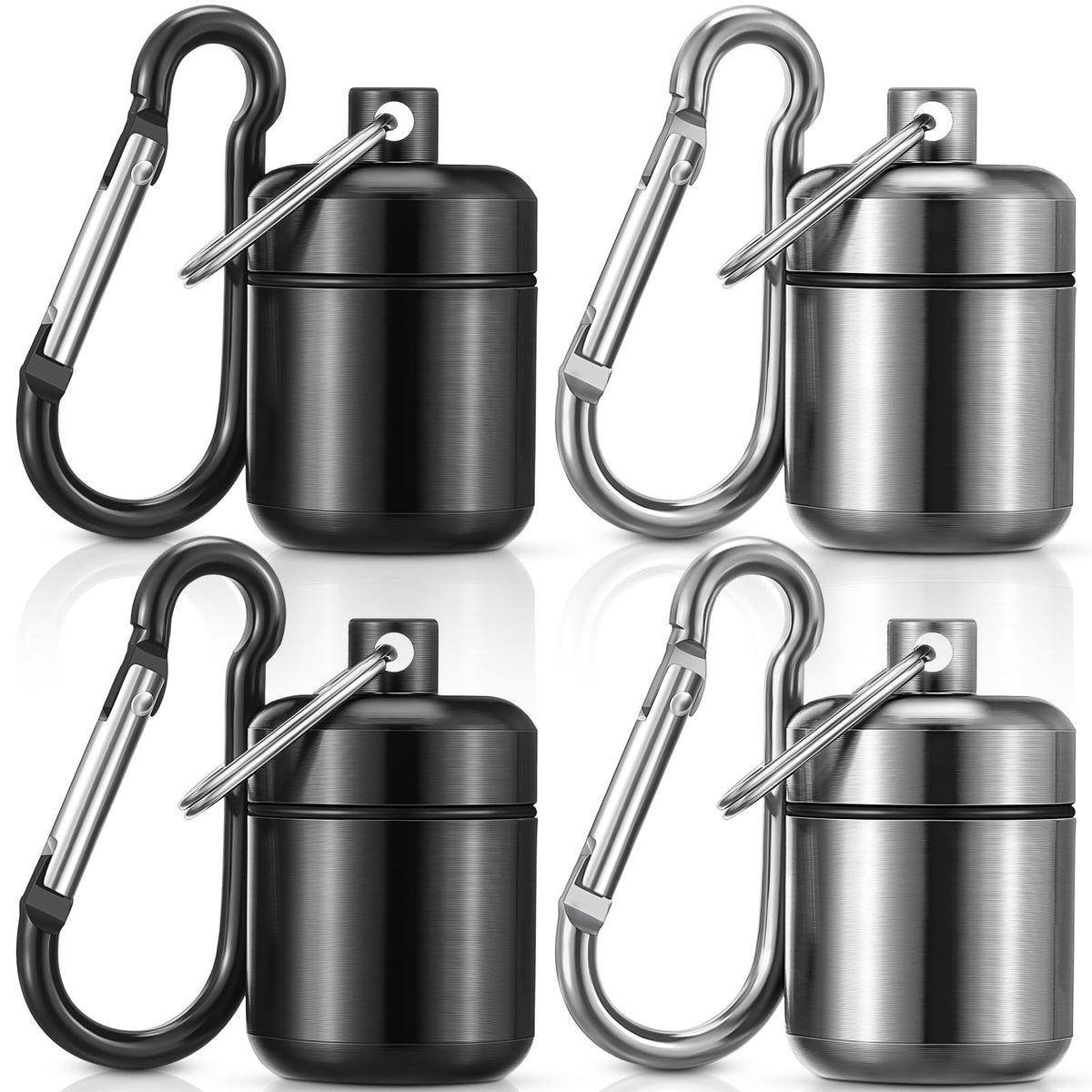 Hicarer 4 Pack Ear Plug Carrying Case