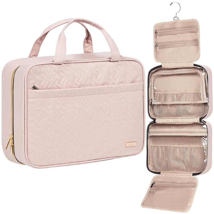 Hanging Travel Toiletry Bag for Full-Size Essentials