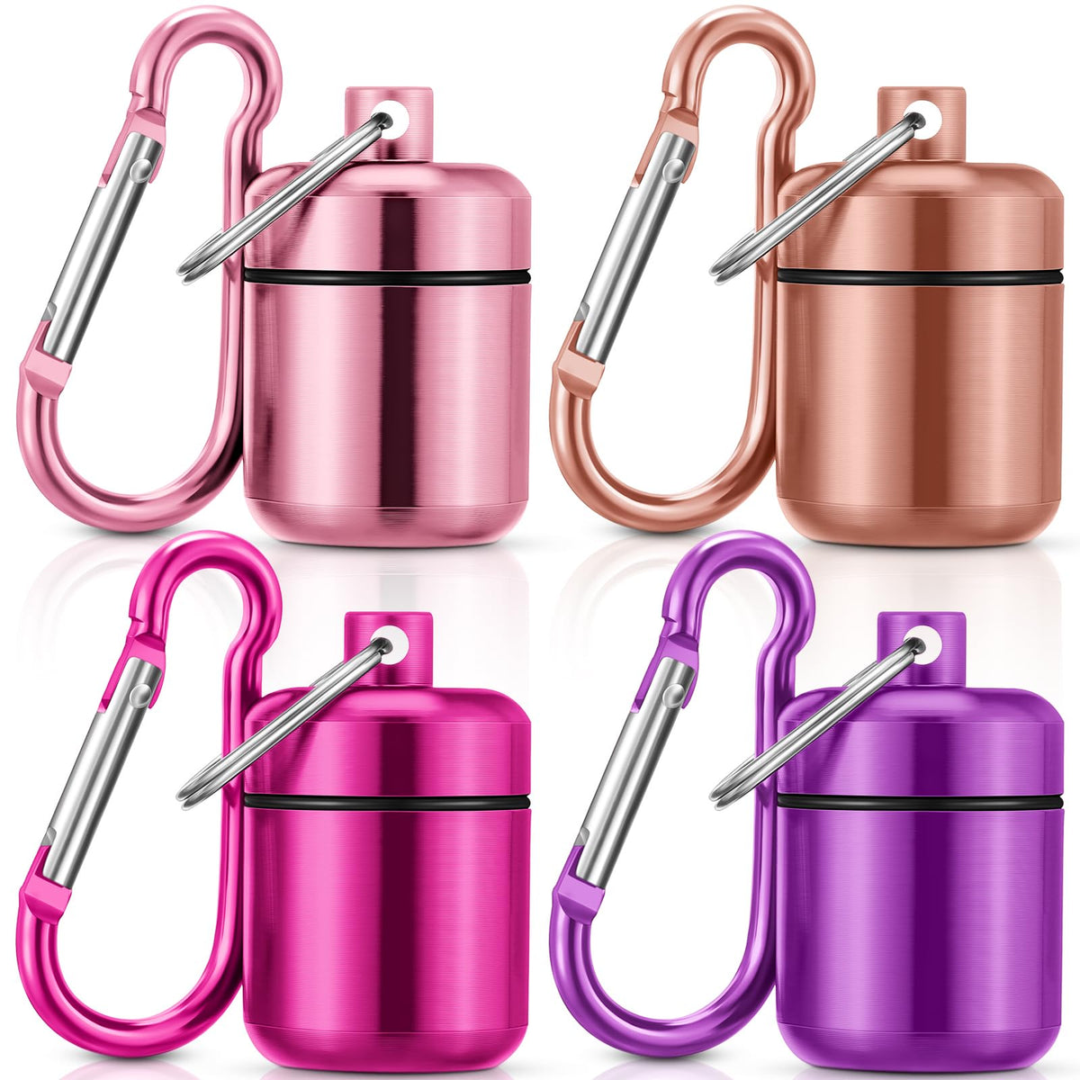 Hicarer 4 Pack Ear Plug Carrying Case