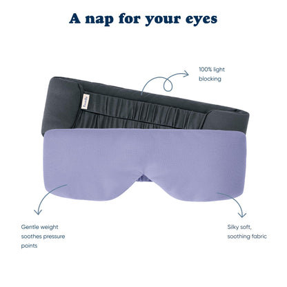 Bearaby Weighted Eye Mask - Sleep Mask -