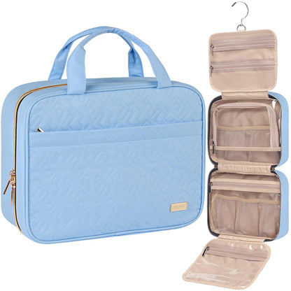 Hanging Travel Toiletry Bag for Full-Size Essentials