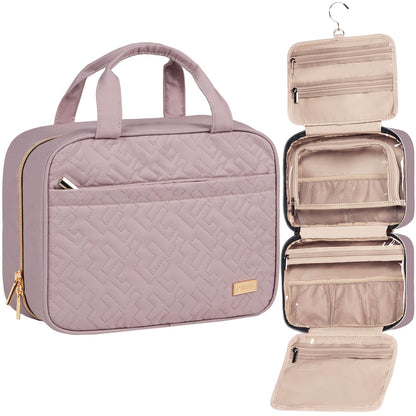 Hanging Travel Toiletry Bag for Full-Size Essentials