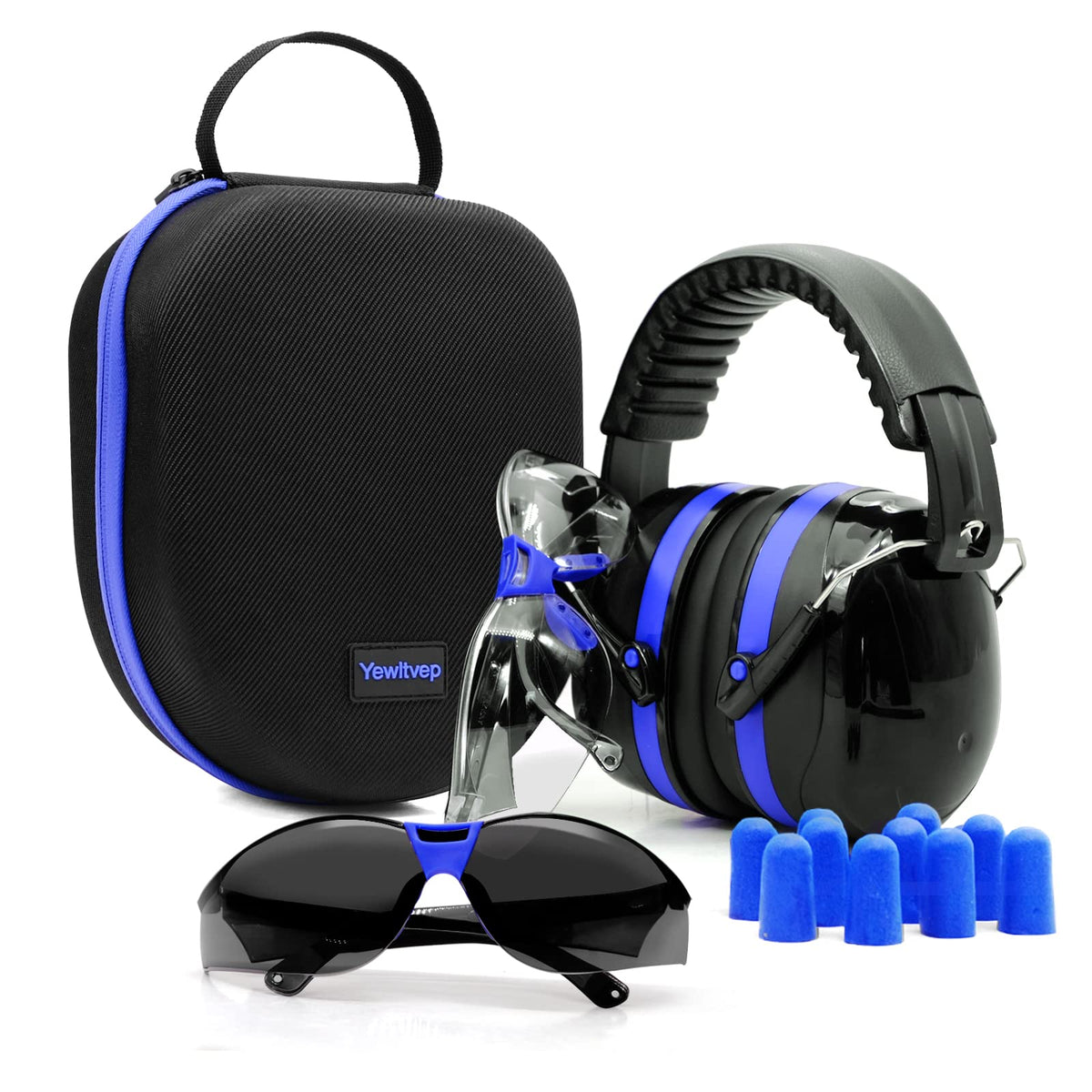 Hearing Protection Kit with Earmuffs and Earplugs