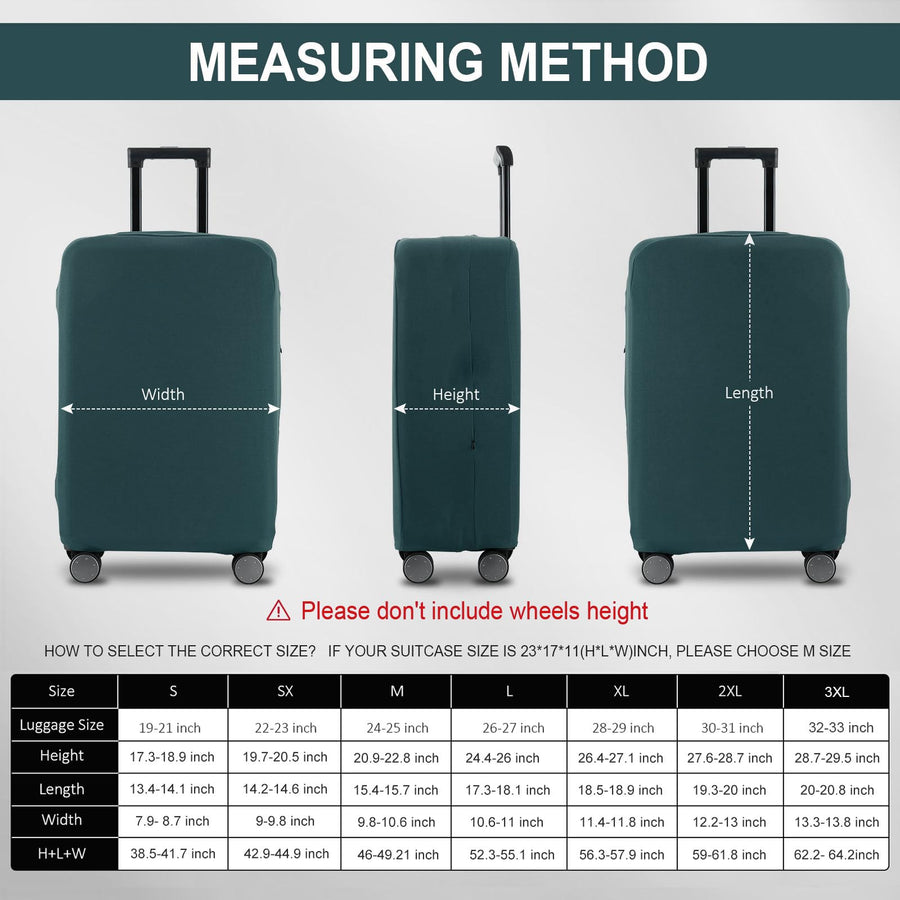 RainVillage Travel Luggage Cover Suitcase Protector