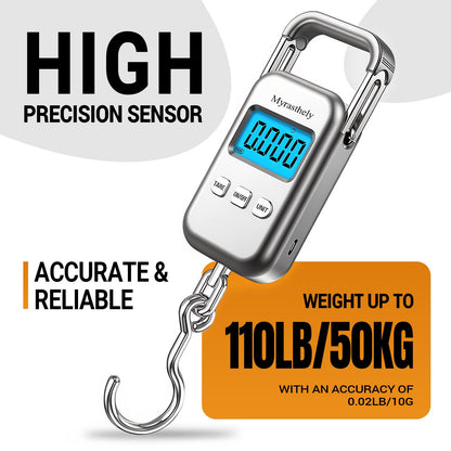 110 lb Digital Luggage Scale with LCD Display