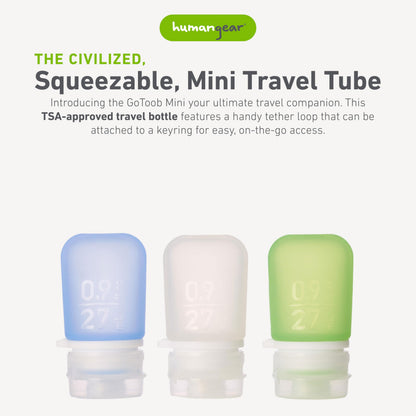 Refillable Silicone Travel Bottles 3-Pack